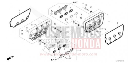 COUVERCLE DE CULASSE GL1800DAN de 2022